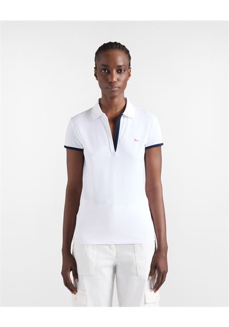 MAGLIA POLO SCOLLO A V HARMONT & BLAINE | Maglia | LSQD50020862100